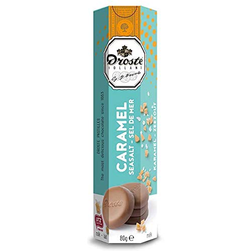 Droste Caramel Meersalz Pastillen, 80 g, 6 Stück von Droste