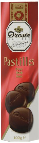 Droste Dunkle Schokolade-Pastillen, 6er Pack (6 x 100 g) von Droste