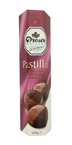 Droste Milch- und Dunkle Schokolade-Pastillen, 6er Pack (6 x 100 g) von Droste