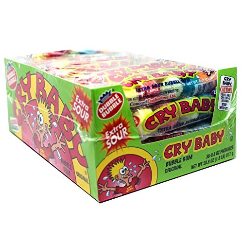 Dubble Bubble Concord Cry Baby Tube 36 x 22,67 g von Dubble Bubble