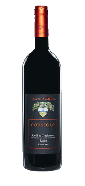 "Corniolo" Colli del Trasimeno DOC Rosso 2018 von Duca della Corgna