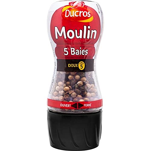 Ducros 5 Buchten Moulin Süße 24G (Packung mit 3) von Ducros