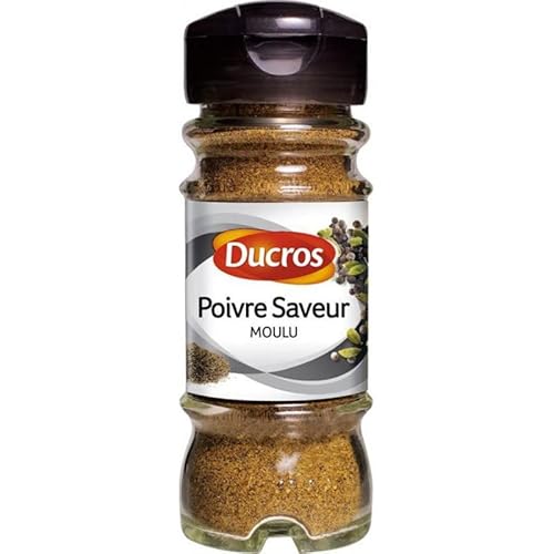 Ducros Gemahlener Pfeffer Flavour 40G (3er-Pack) von Ducros