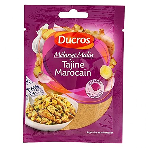 Ducros MÃ © Lang Malin marokkanischer Tajine auf Sprinkle 20G (Pack of 8) von Ducros