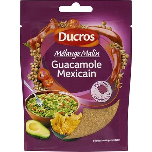 Ducros MÃ © Lang Malin mexikanische Guacamole bei Sprinkle 20G (Pack of 8) von Ducros