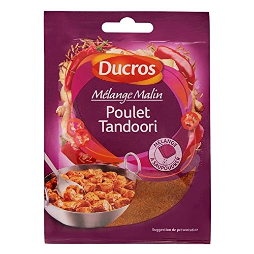 Ducros MÃ © Lange Malin Tandoori Chicken auf Sprinkle 20G (Pack of 8) von Ducros