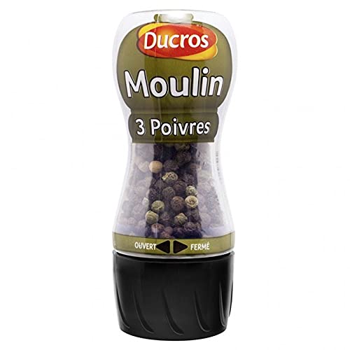 Ducros Moulin 3 Peppers 34G (3er-Pack) von Ducros