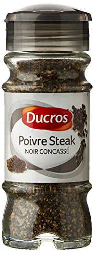 Ducros Pfeffer Steakmesser schwarz concassé 38 G von Ducros