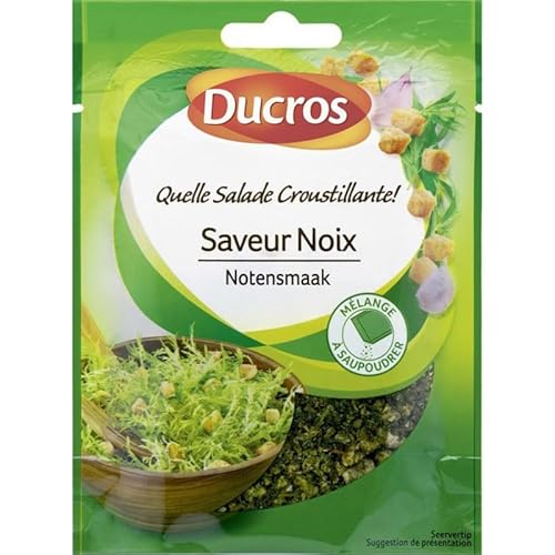 Ducros Was für Salat Crunchy Nuts Flavor Mã © Lange bei Sprinkle 20G (Pack of 8) von Ducros