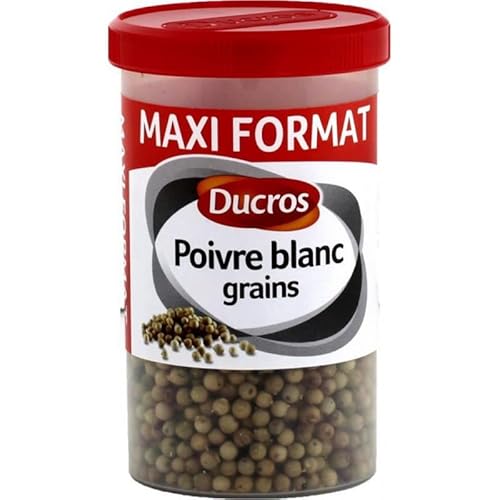 Ducros White Pepper Samen 100G Maxi-Format (3er-Pack) von Ducros