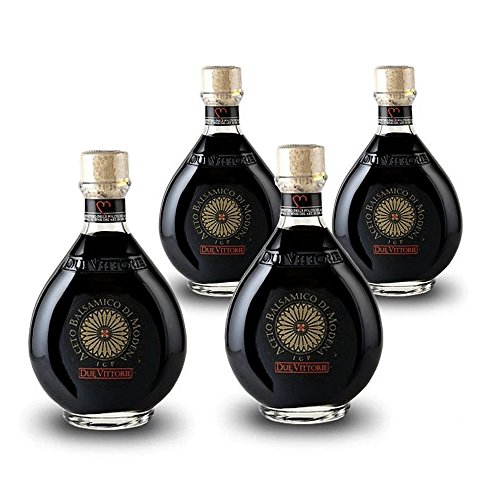 Due Vittorie Gold Balsamico-Essig aus Italien aus Balsamico importiert 250ml (Packung mit 4) von Due Vittorie