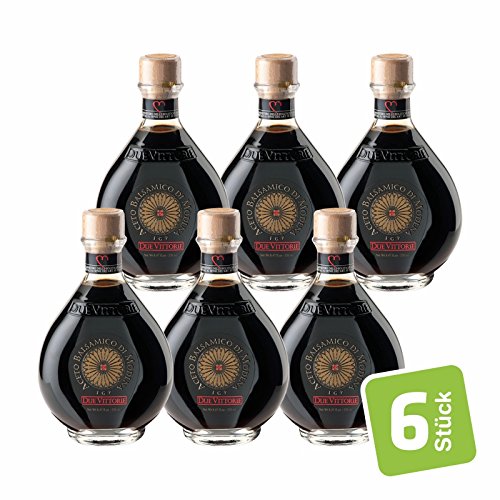 Due Vittorie - Oro Aceto Balsamico di Modena IGP 250ml 6er Pack - 6x250ml von Due Vittorie