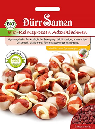 BIO-Keimsprossen Adzukibohnen, Keimsaat 75g von Dürr-Samen