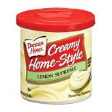 Duncan Hines Frosting Lemon Supreme, 1er Pack (1 x 453 g Packung) von Duncan Hines