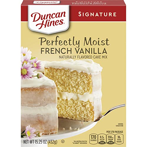 Duncan Hines Signature French Vanilla Cake Mix 432 g (3 Stück) von Duncan Hines