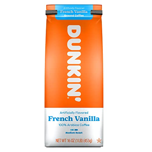 Dunkin' Donuts French Vanilla gemahlenen Kaffee - 453 g (16 oz.) von Dunkin' Donuts