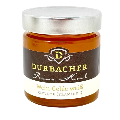 Durbacher Clevner Wein-Gelee (weiß) - Feine Delikatesse aus der Region, 225g von Durbacher