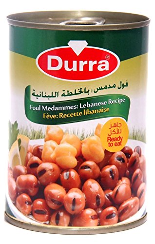 Durra - Fava Bohnen nach libanesischer Art - Foul Medammas Lebanese Recipe (400g) von Durra