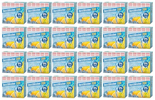 24 Pack Durstlöscher Eistee Zitrone Zero 500ml 24 x 500ml von Durstlöscher