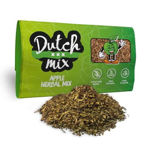 Holländische Apfelmischung - Stängelfrei und Natürlich - 30g Sanfte Kräutermischung von Dutch Mix