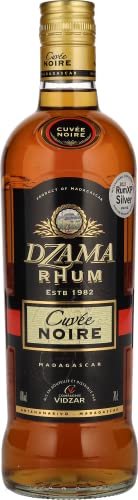 Dzama Rhum I Cuvée Noir I 700 ml Flasche I 40% Volume I Goldener Rum aus Madagaskar von Dzama