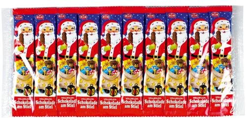 E + G Weihnachtsmann am Stiel VM 10er, 5er Pack (5 x 150 g) von E + G