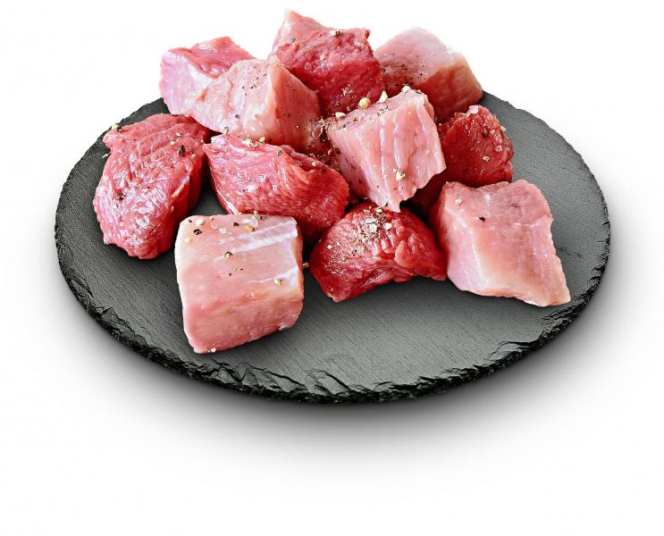 Gulasch gemischt Rind/Schwein von E&H Fleisch u. Wurstwaren