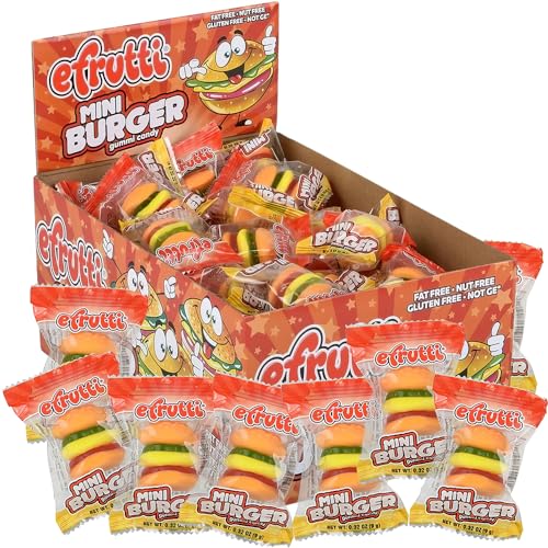 Gummy Burgers - Mini Gummi Burger (approximately 60 pieces) von E. Frutti