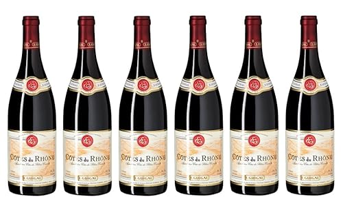 6x 0,75l - 2020er - E. Guigal - Château d'Ampuis - Côtes-du-Rhône Rouge A.O.P. - Frankreich - Rotwein trocken von E. Guigal - Château d'Ampuis