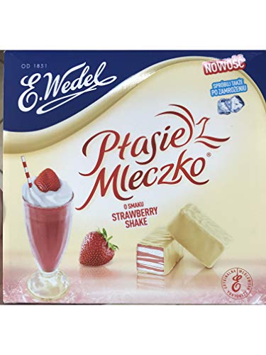 WEDEL Ptasie Mleczko o smaku Strawberry Shake 380 g von E.Wedel