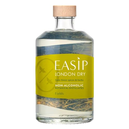 Easip I Fields I London Dry I Aus hochwertigen natürlichen Botanicals I Alkoholfreier Drink I 700 ml von EASIP