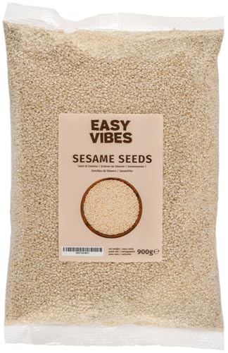 Easy Vibes - Natürliche Sesamsamen (900g) | Geschält von EASY VIBES