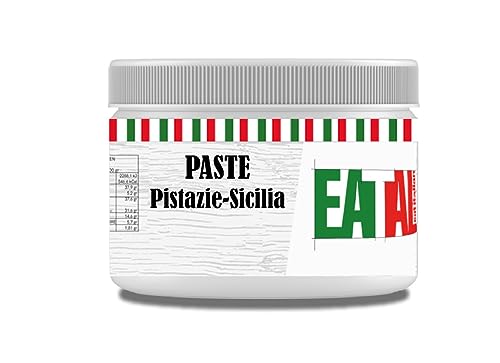 EATAL Eispaste 100% PISTAZIE SICILIA - Eisaroma - Aromapaste | mit nur 4 Zutaten leckeres Eis zubereiten | 300 g von EATAL eat italian
