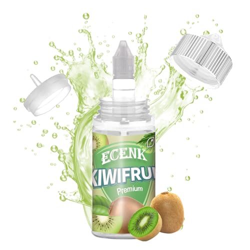 Ecenk Lebensmittelaroma - 30ml - Intensives Aroma - Food Flavour Drops - Hochdosiertes Lebensmittel Aroma, für Backen, Lebensmitteln, Vernebler, Nebelmaschinen, 100ml-DIY-Flasche (Kiwi) von ECENK VAPE