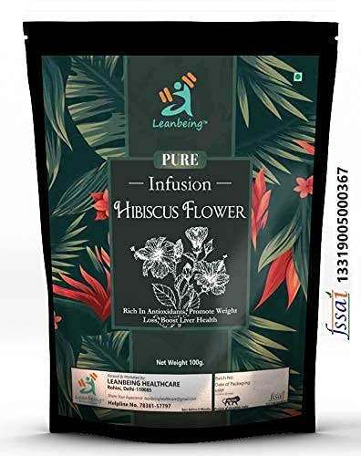 Green Velly Organic Hibiscus Flower Tea, 100 Gm von ECH
