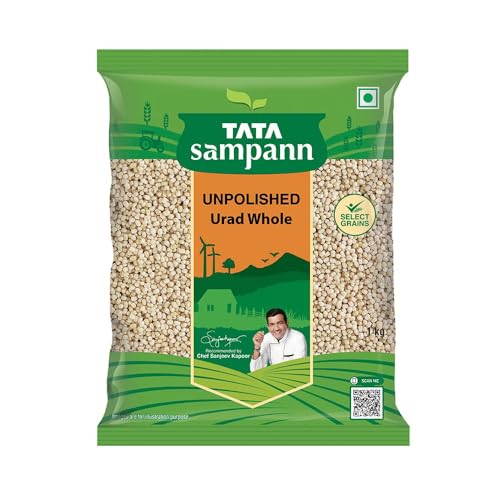 Green Velly Sampann Unpolished Urad Dal Whole, 1kg von ECH