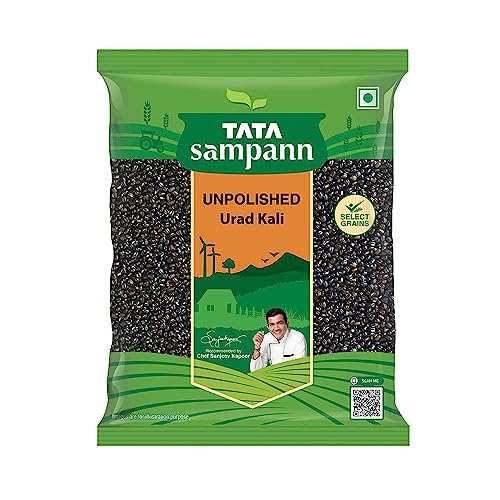 Green Velly Sampann Unpolished Urad Kali, 1kg von ECH