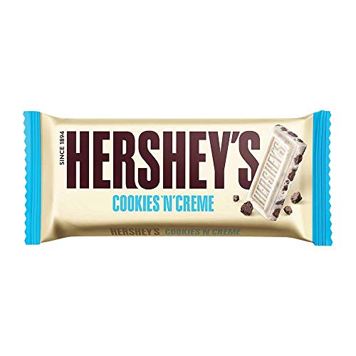 HERSHE Delicious Cookies n Creme Chocolate Bar, 40g (Pack Of 8) von ECH