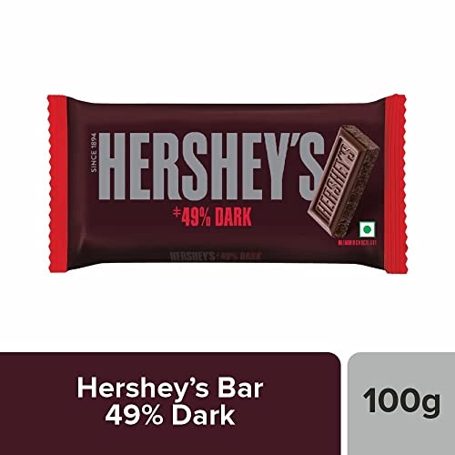 HERSHE Delicious Dark Bar 100g, Pack of 3 von ECH