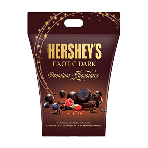 HERSHE Delicious Exotic Dark Gift Pouch, 90g (Pack of 3) von ECH