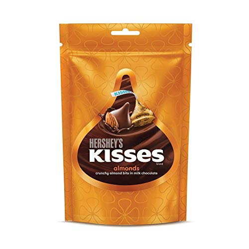 HERSHE Delicious Kisses Almonds Chocolate, 100g (Pack of 4) von ECH