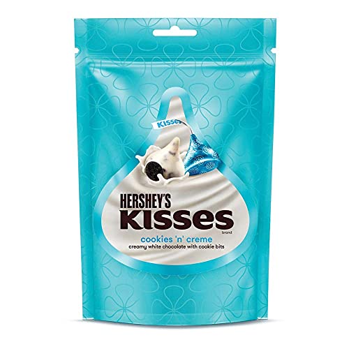 HERSHE Delicious Kisses Cookies n Creme Chocolate, 100.8g (Pack of 4) von ECH