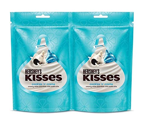 HERSHE Delicious Kisses Cookies n Creme Pouch (2 * 100 g), 2 x 100 g von ECH