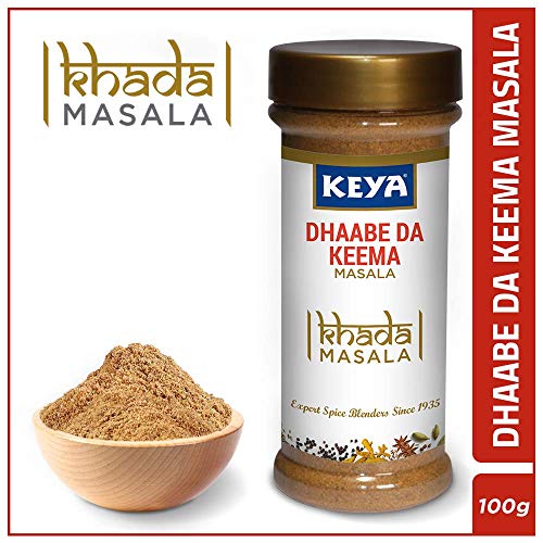 Indian Pure Delicious Keya Khada Masala - Dhaabe Da Keema Khada Masala: Pre-Roasted Coarse Ground Whole Spice Mix, 100 g von ECH