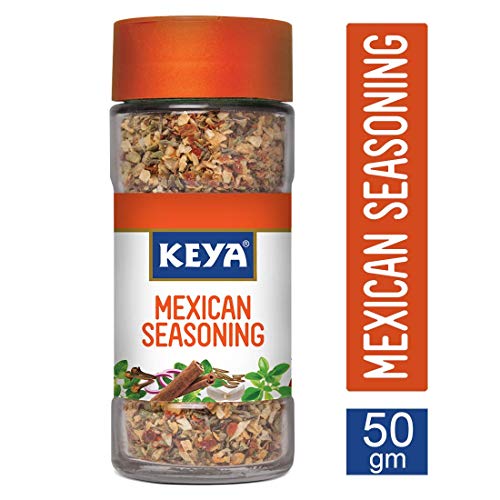 Indian Pure Delicious Keya Mexican Seasoning, 50g von ECH