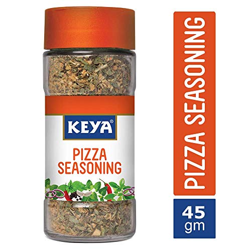 Indian Pure Delicious Keya Pizza Seasoning, 45g von ECH