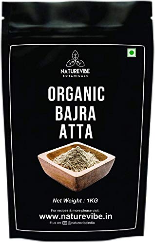 Naturevibe Botanicals Organic Bajra Atta - 1Kg von ECH