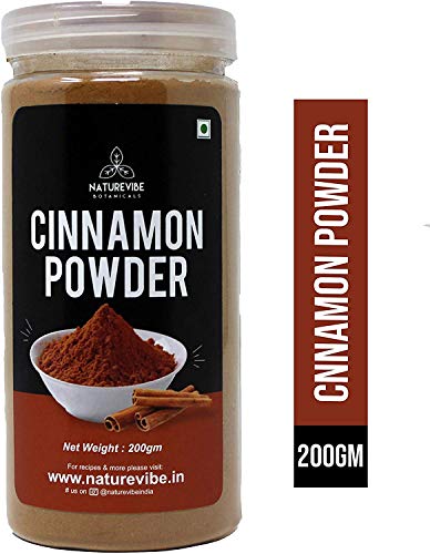 Naturevibe Botanicals Organic Cinnamon Powder - 200gms | Dalchini | Keto Friendly von ECH