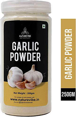 Naturevibe Botanicals Organic Garlic Powder Dry - 200gm von ECH