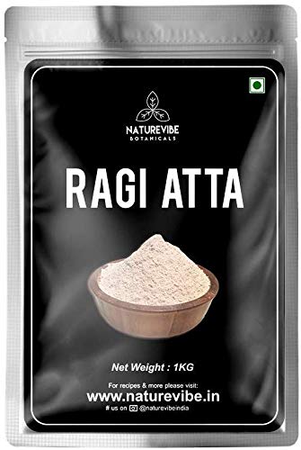 Naturevibe Botanicals Ragi (Nachni) Atta - 1Kg von ECH